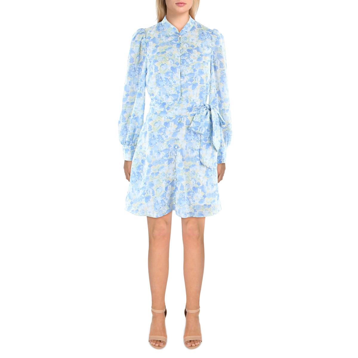 Lucy Paris Womens Nikole Floral Mini Fit & Flare Dress - Image 2