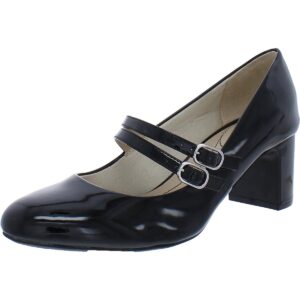 LifeStride Womens True Comfort Insole Buckle Mary Jane Heels
