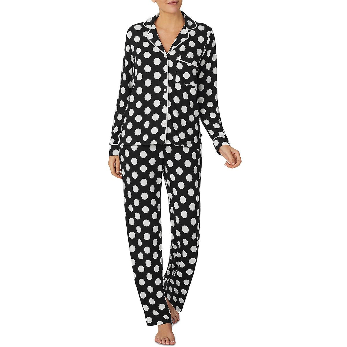 Kate Spade New York Womens Plus Comfy Nightwear Pajama Gift Set
