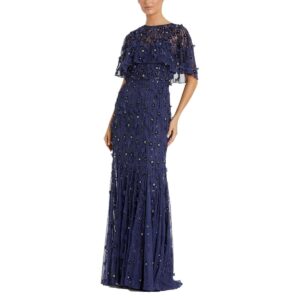 Mac Duggal Womens Embellished Formal Evening Dress