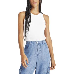 Splendid Womens Ribbed Knit Sleeveless Tank Top